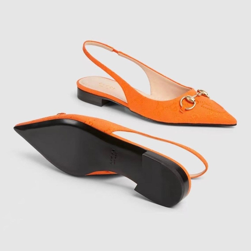 Gucci Horsebit Slingback Ballet Flat! - Picture 4 of 4